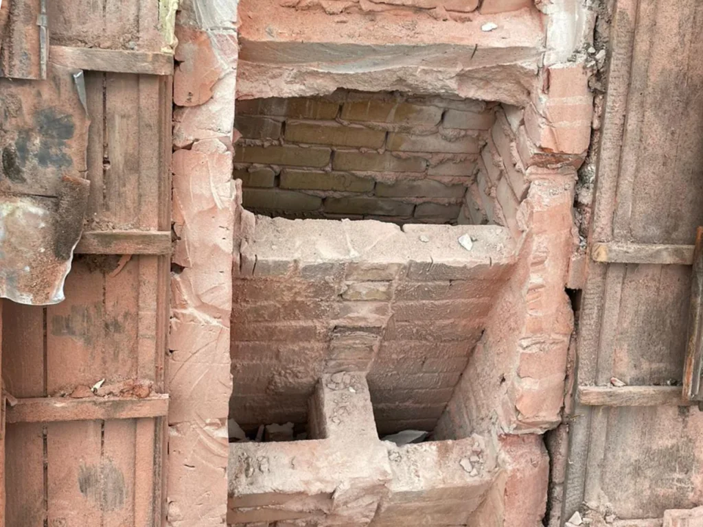 Professional chimney removal